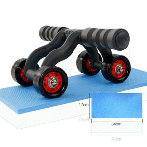 Triple Abdominal Roller Workout