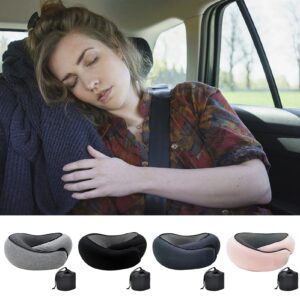 Luxury Memory Foam Travel Neck Pillow